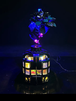 Black Dahlia Flower 76784 Custom Lighting Kit for LEGO® Set Light up kit United Brick Co®