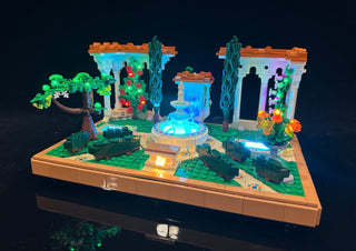 Fountain Garden 10359 Custom Lighting Kit for LEGO® Set