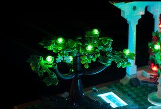 Fountain Garden 10359 Custom Lighting Kit for LEGO® Set