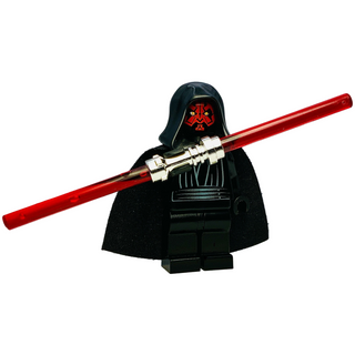 Darth Maul, sw0003 Minifigure LEGO® Like New with Double Bladed Chrome Lightsaber