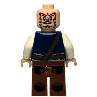 Captain Jack Sparrow Cannibal, poc010 - LEGO® POTC Minifigure