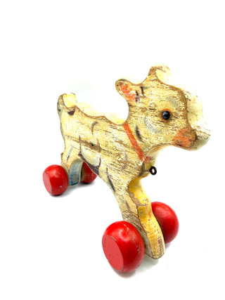LEGO® Wooden Goat Kid Pull Toy, No. 212