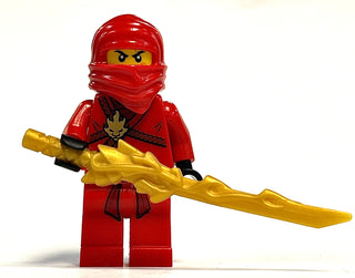 Kai- The Golden Weapons, njo007 Minifigure LEGO® Like New - with Golden Weapon  