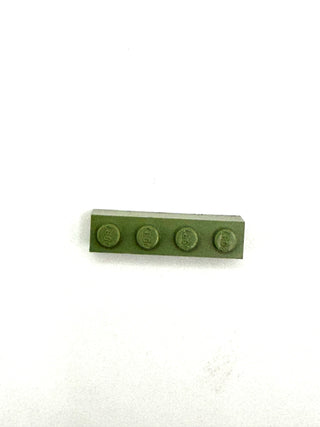 Modulex Set 1141-07 MX Olive Green 1x4 Bricks x200 1975-1981 LEGO Logo
