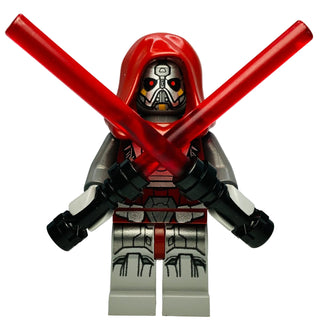 Sith Warrior, sw0499 Minifigure LEGO® Like New with Sabers