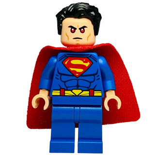 Superman - Blue Suit, Spongy Cape, Tousled Hair / Red Eyes, sh1006