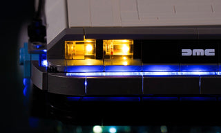 Back to the Future Time Machine 10300 Custom Lighting Kit for LEGO® Set Light up kit United Brick Co®