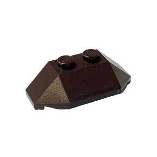 Wedge 2 x 4 Triple, Part# 47759 Part LEGO® Dark Brown