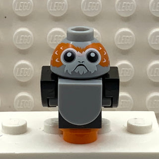 Porg - Black Wings and Tail, V-Shaped between Eyes, Porg01a LEGO® Animals LEGO®   