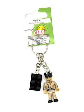 French Gendarme Figure Key Chain Made in Poland by COBI Key Chain Cobi Toys