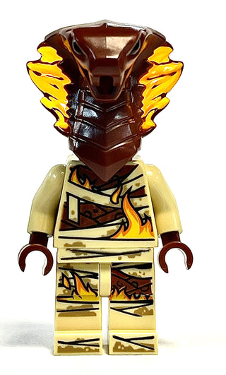 Pyro Slayer with Neck Bracket, njo552 Minifigure LEGO® Like New - without Shield or Weapon  