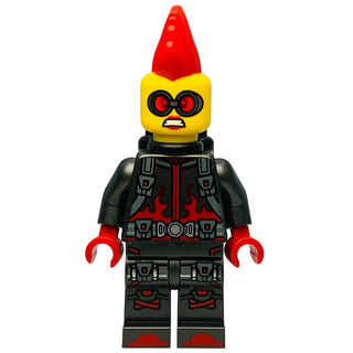 Miss Demeanor - Air Tanks, njo0843 - LEGO® Ninjago Minifigure Minifigure LEGO® Like New