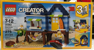 Beachside Vacation, 31063 Building Kit LEGO®   