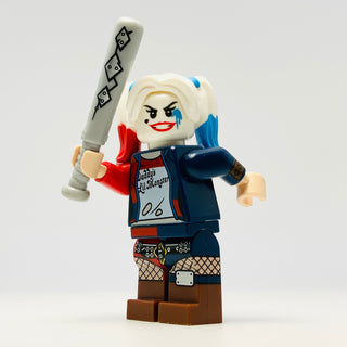 Harley Quinn, tlm134 Minifigure LEGO® Like New with Printed Bat