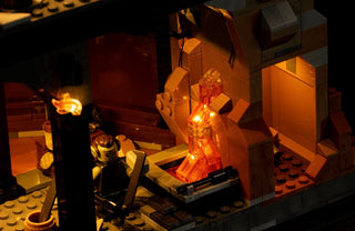 The Lord of the Rings Barad-dur 10333 Custom Lighting Kit for LEGO® Set Light up kit United Brick Co®