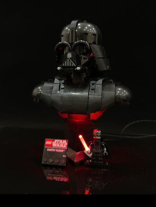Darth Vader Bust 75439 Custom Lighting Kit for LEGO® Set
