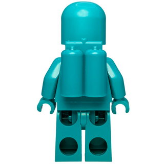 Classic Space - Dark Turquoise with Air Tanks and Updated Helmet, idea227 Minifigure LEGO®