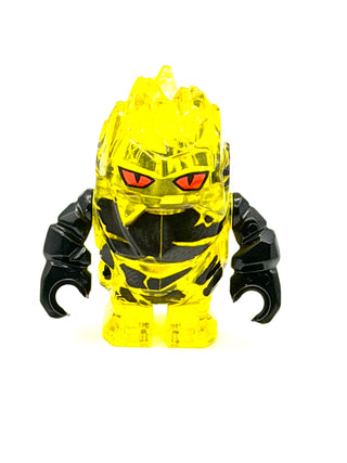 Combustix- Rock Monster (Trans-Yellow), pm023 LEGO® Power Miners Minifigure Minifigure LEGO® Like New