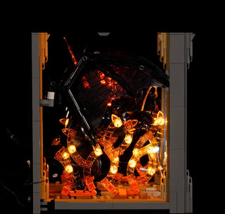 Lord of the Rings Balrog Book Nook 10367 Custom Lighting Kit for LEGO® Set Light up kit United Brick Co®