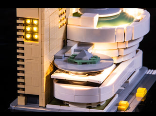 Solomon R. Guggenheim Museum 21035 Custom Lighting Kit for LEGO® Set