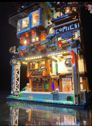 Ninjago City 70620 Custom Lighting Kit for LEGO® Set