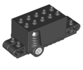 Pullback Motor 9x4x2 2/3, Part# 47715c01  LEGO® Black  