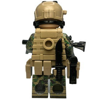 Recon Marine Woodland Camo MARPAT Custom Figure, BB53