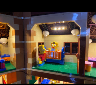 The Simpsons House 71006 Custom Lighting Kit for LEGO® Set