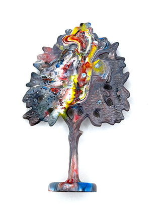 1960's Marbled Test Oak Tree, LEGO® Part# FTOakH Part LEGO® H