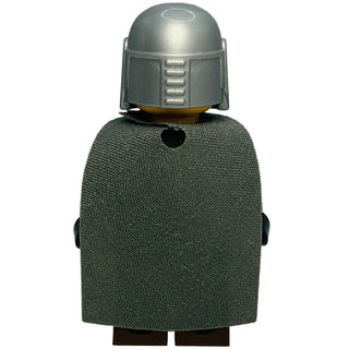 Din Djarin - Silver Beskar Armor, Cape, sw1488 - LEGO® Star Wars Minifigure Minifigure LEGO®