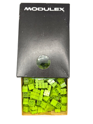 Modulex Set 1122-14 MX Pastel Green 2x2 Bricks x200 1975-1981