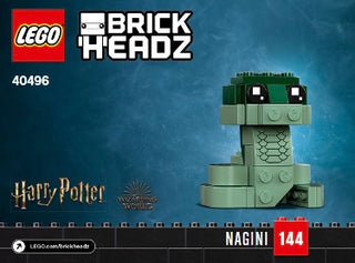 40496-Voldemort, Nagini & Bellatrix - INSTRUCTIONS ONLY Instructions LEGO® Slightly Used Book 2