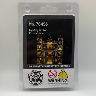 Malfoy Manor 76453 Custom Lighting Kit for LEGO® Set