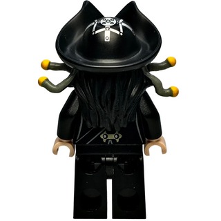 Blackbeard, poc007 - LEGO® POTC Minifigure