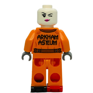 Harley Quinn - Prison Jumpsuit, Pigtails, Roller Skates, sh1080 - LEGO® Batman™ Minifigure Minifigure LEGO®