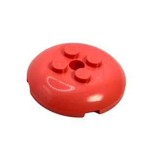 Brick, Round 4 x 4 x 2/3 Dome Top with Hole, Part# 65138