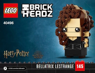40496-Voldemort, Nagini & Bellatrix - INSTRUCTIONS ONLY Instructions LEGO® Slightly Used Book 3