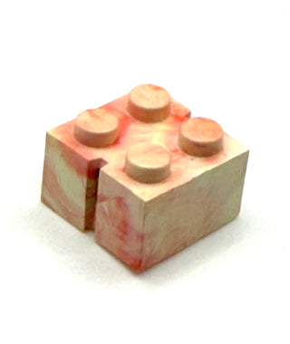 Automatic Binding Brick 2x2 with Opposite Slots, bslot02a No Logo