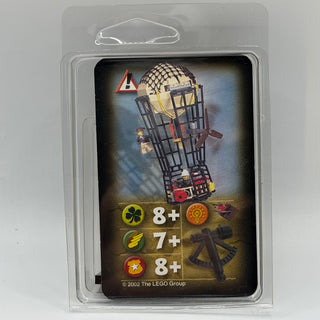Johnny Thunder w/ Card in Collector's Display LEGO® Adventurers Minifigure