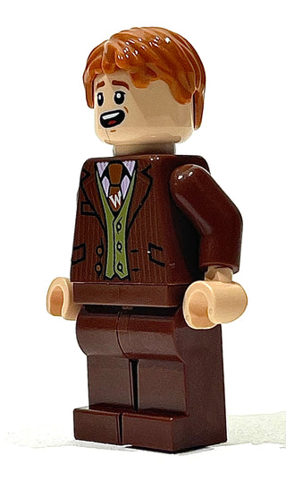 Fred Weasley - Reddish Brown Suit, Dark Orange Tie, Grin / Smiling, hp433 Minifigure LEGO®   