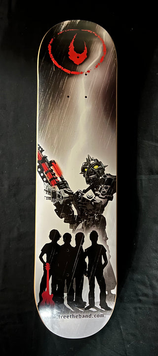 Bionicle "Free The Band" Exclusive Skateboard Deck, 2006 Gear LEGO®