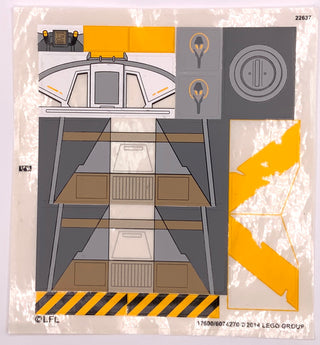 Sticker Sheet for Set The Ghost, 75053 - (17600/6074270), Part# 75053stk01 Part LEGO® Complete