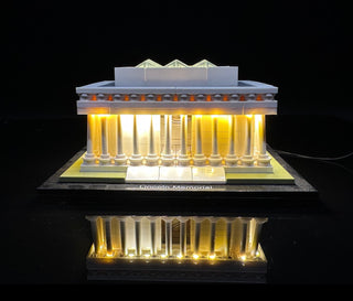 Lincoln Memorial 21022 Custom Lighting Kit for LEGO® Set