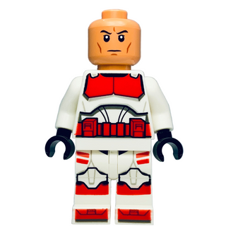 Clone Shock Trooper, Coruscant Guard (Phase 2) - Nougat Head, sw1305 Minifigure LEGO®