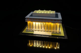 Lincoln Memorial 21022 Custom Lighting Kit for LEGO® Set