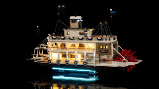 River Steamboat 21356 Custom Lighting Kit for LEGO® Set Light up kit United Brick Co®