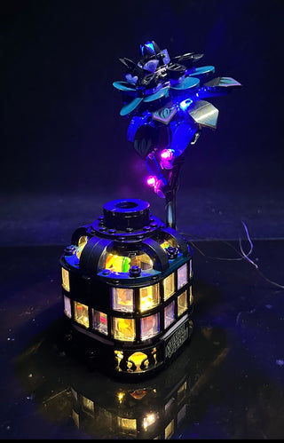 Black Dahlia Flower 76784 Custom Lighting Kit for LEGO® Set Light up kit United Brick Co®