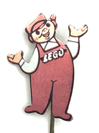 Vintage 1950's LEGO® Mascot Advertising Stick Pin Gear LEGO®