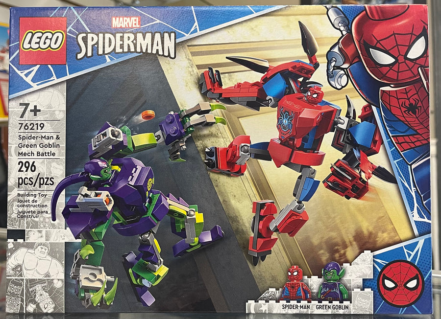 Spider-Man & Green Goblin Mech Battle, 76219 Building Kit LEGO®   