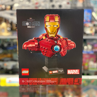 Iron Man MK4 Bust, 76327 Building Kit LEGO® New Sealed